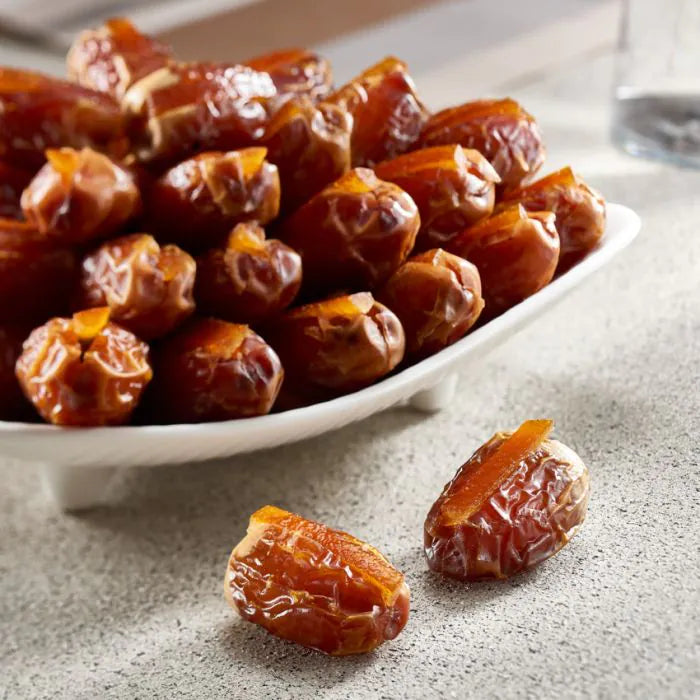 Segai Dates with Candied Orange Peel