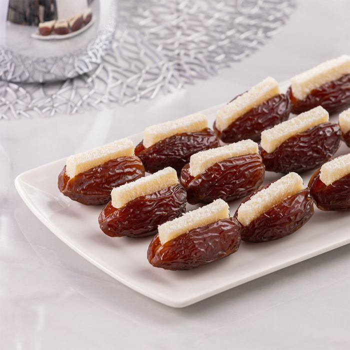Medjool Dates with Coconut Strip