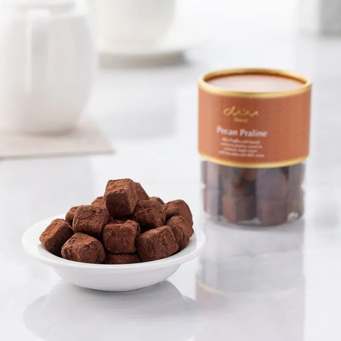 Pecan Praline Kunafa Truffles