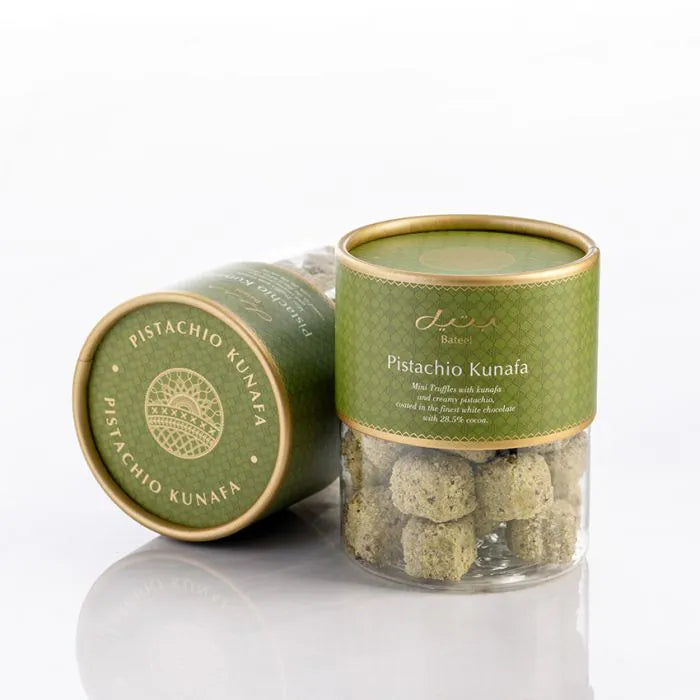 Pistachio Kunafa Truffles